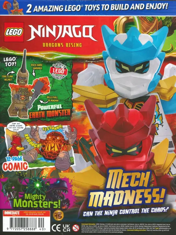 LEGO Ninjago Magazine Issue 140: The Villain That Broke the Dragon-Form Streak