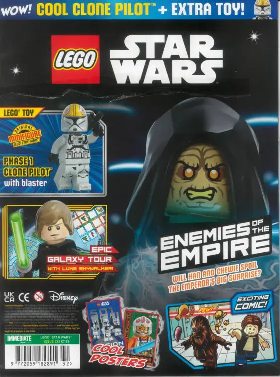 LEGO Star Wars Magazine Issue 132: The Phase 1 Clone Pilot Minifigure