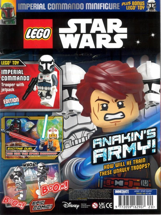 LEGO Star Wars Magazine Issue 120: The Imperial Commando Issue With a Mystery Second Gift